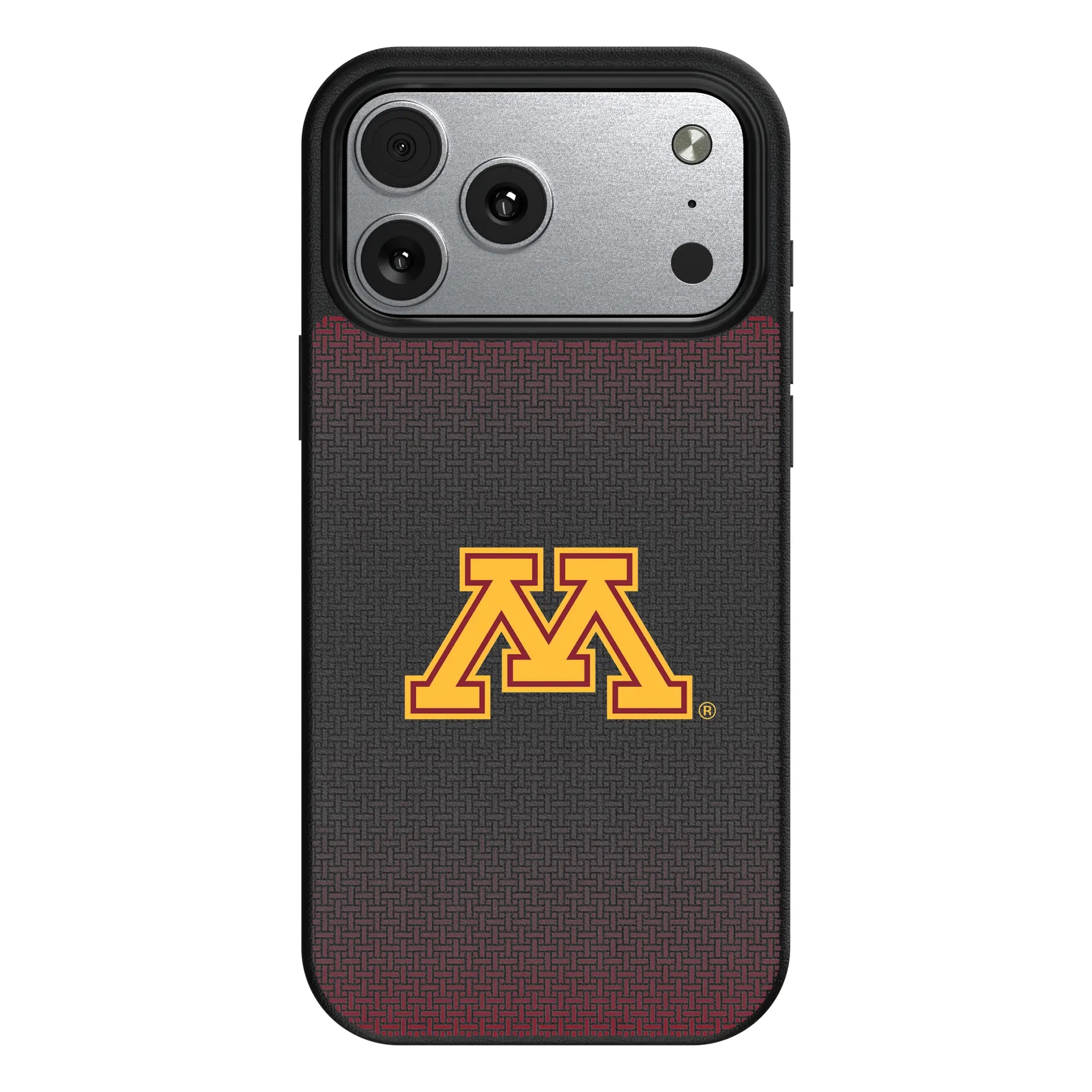 University of Minnesota Golden Gophers Linen MagSafe Compatible Phone Case for Apple iPhone