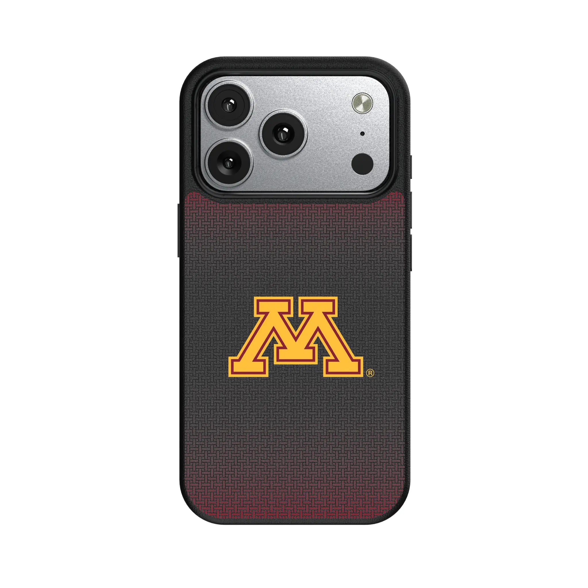 University of Minnesota Golden Gophers Linen MagSafe Compatible Phone Case for Apple iPhone