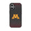 University of Minnesota Golden Gophers Linen MagSafe Compatible Phone Case for Apple iPhone