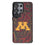 University of Minnesota Golden Gophers Paisley MagSafe Compatible Phone Case for Samsung Galaxy