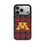 University of Minnesota Golden Gophers Plaid MagSafe Compatible Phone Case for Apple iPhone