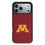 University of Minnesota Golden Gophers Solid Bump Phone Case