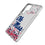 University of Mississippi Rebels Confetti Clear Phone Case for Samsung Galaxy