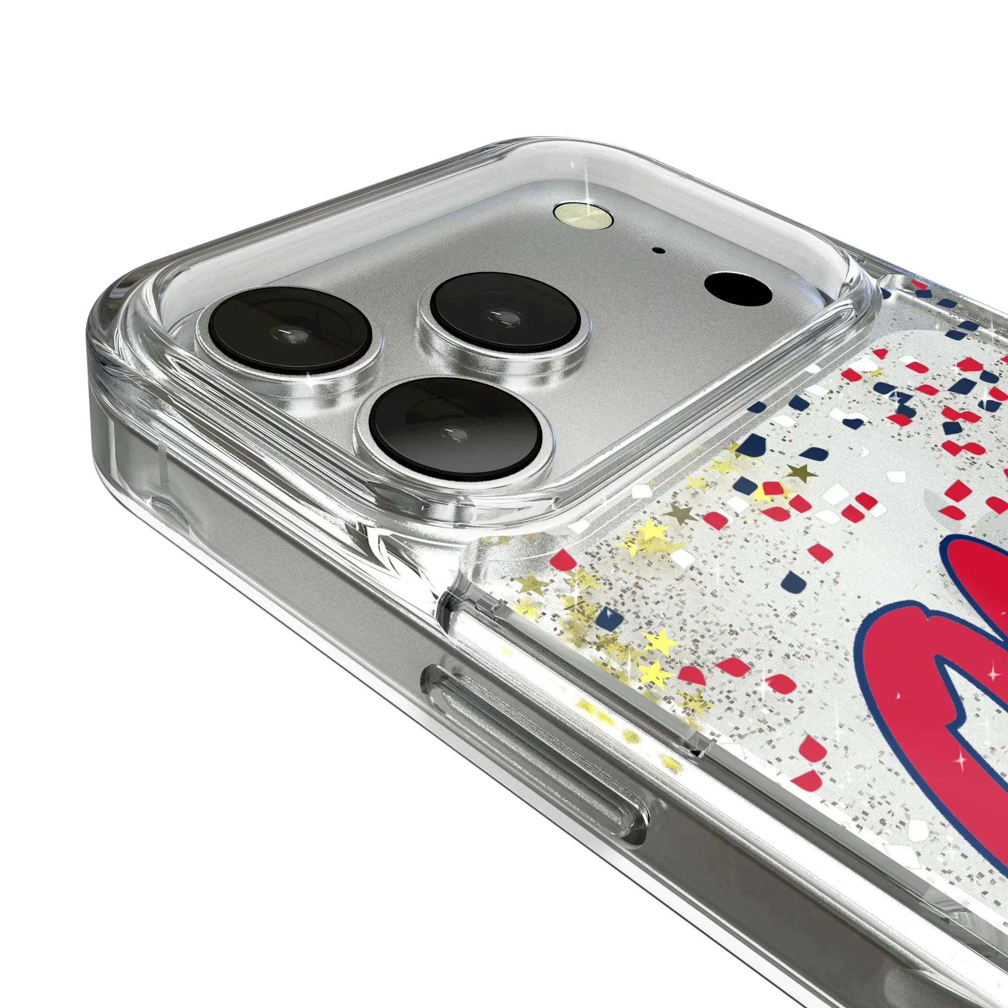 University of Mississippi Rebels Confetti Glitter Phone Case