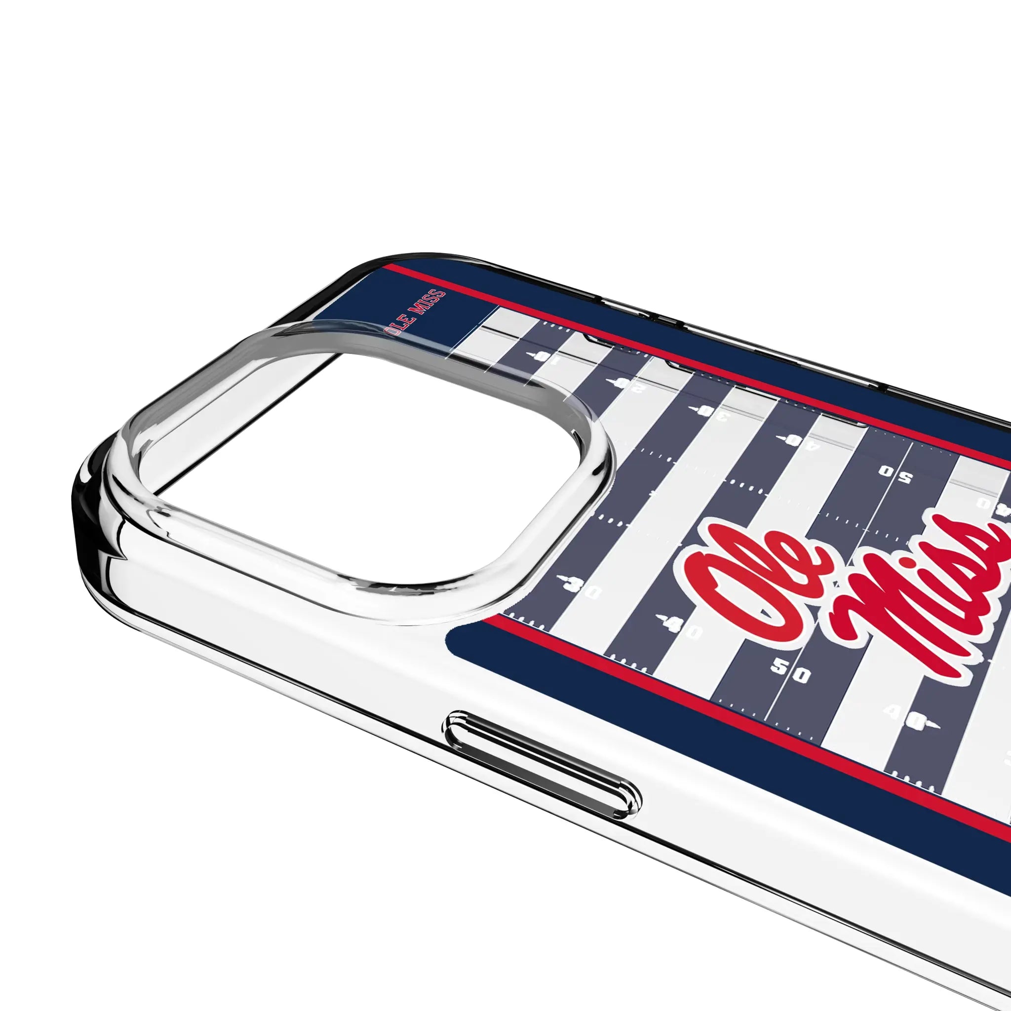 University of Mississippi Rebels Field Clear Phone Case for Apple iPhone