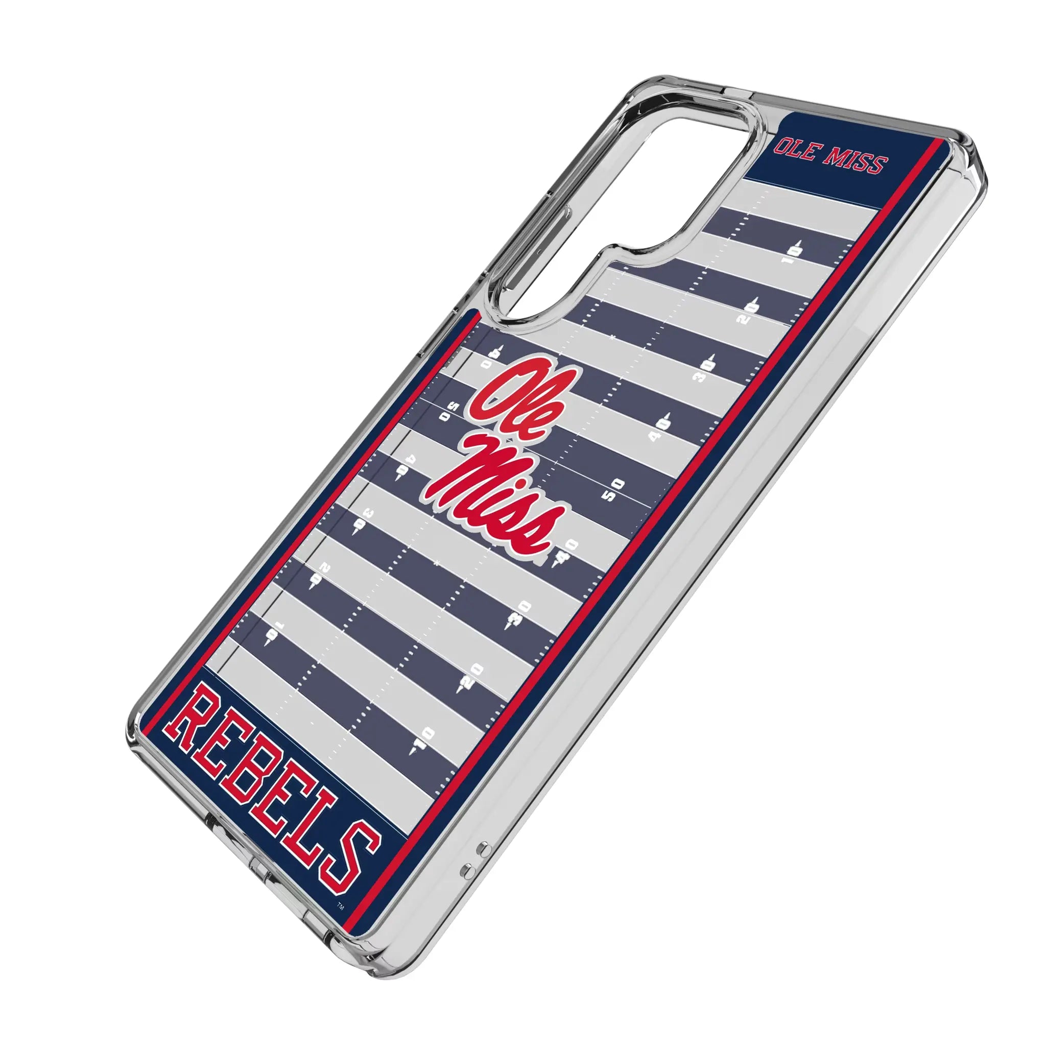 University of Mississippi Rebels Field Clear Phone Case for Samsung Galaxy