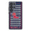 University of Mississippi Rebels Field Clear Phone Case for Samsung Galaxy