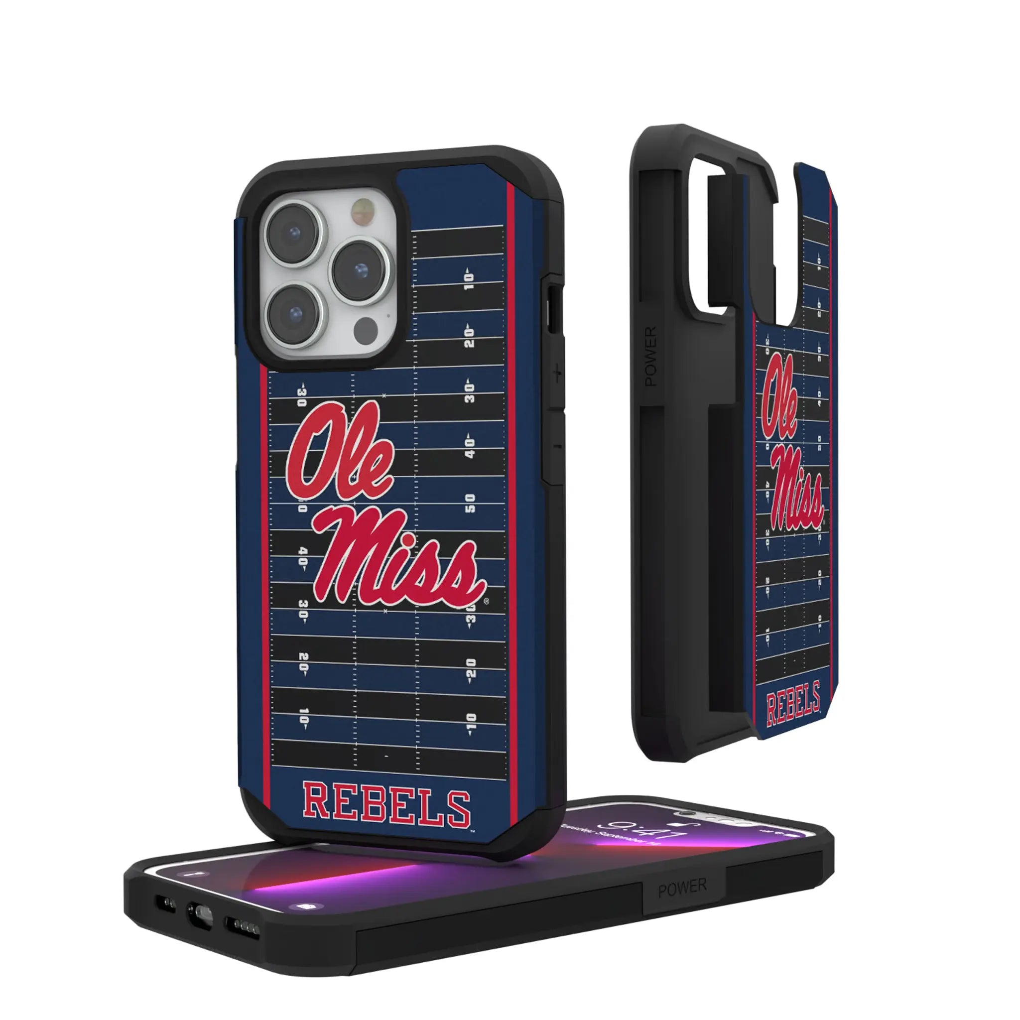 University of Mississippi Rebels Field Rugged Phone Case