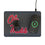 University of Mississippi Rebels Linen 15-Watt Wireless Charger and Mouse Pad