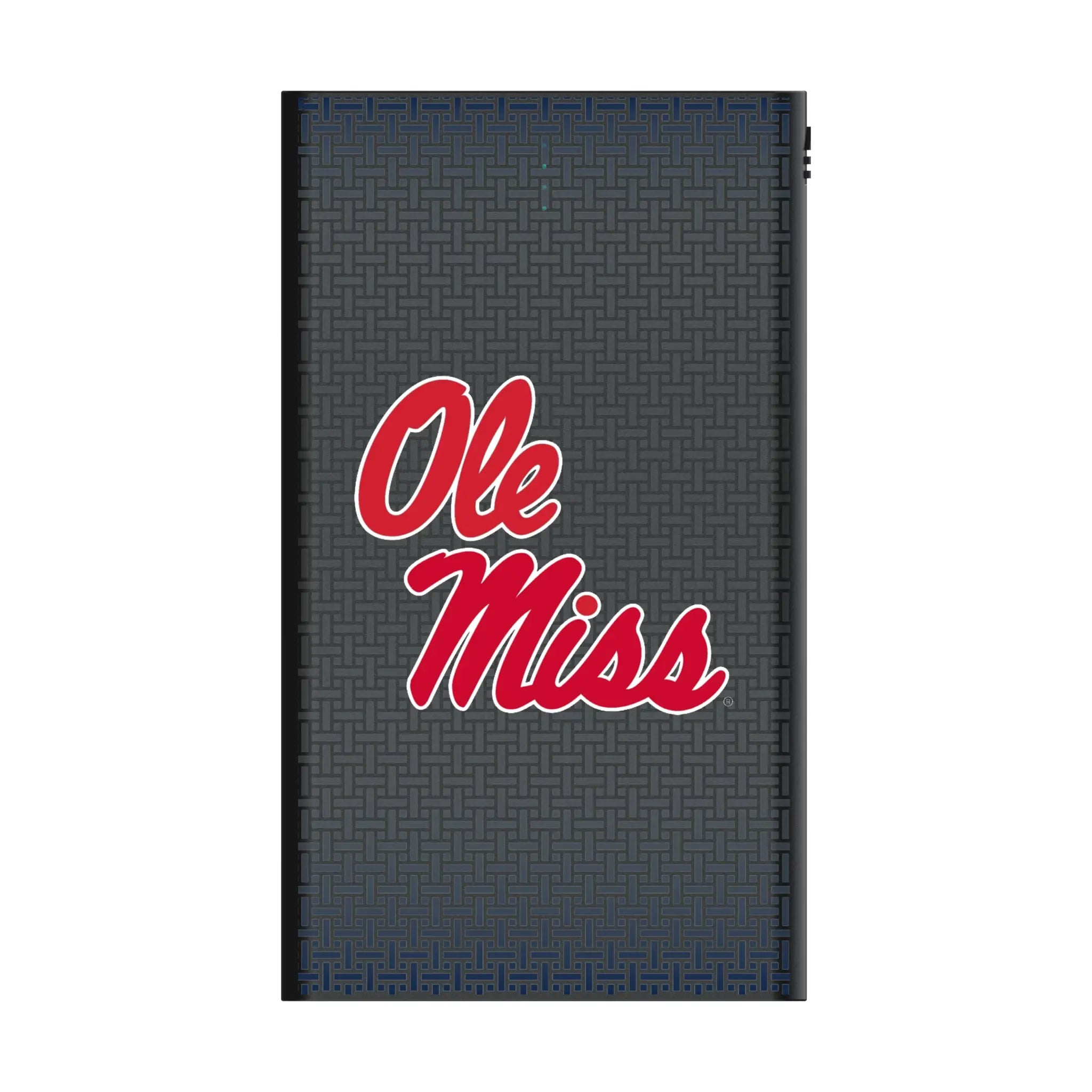 University of Mississippi Rebels Linen 5000mAh Flat Powerbank