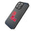 University of Mississippi Rebels Linen Bling Phone Case for Apple iPhone