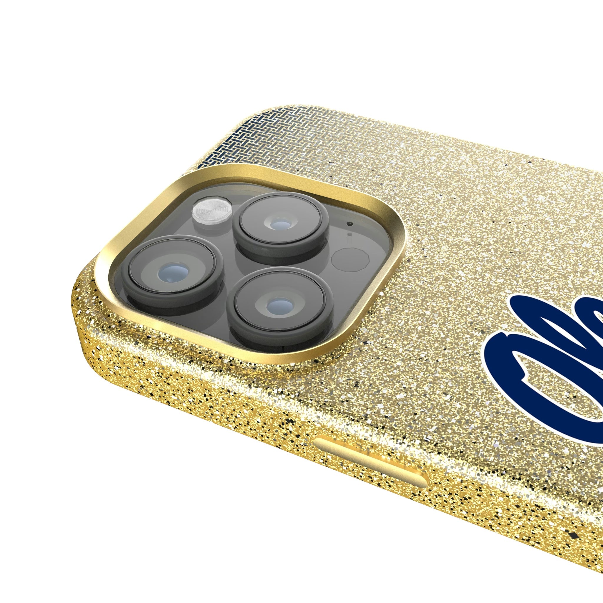 University of Mississippi Rebels Linen Bling Phone Case for Apple iPhone - Sports Gifts, Sports Memorabilia, Sports Collectibles, Fan Shop