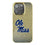 University of Mississippi Rebels Linen Bling Phone Case for Apple iPhone - Sports Gifts, Sports Memorabilia, Sports Collectibles, Fan Shop