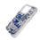 University of Mississippi Rebels Paisley Clear Phone Case for Apple iPhone