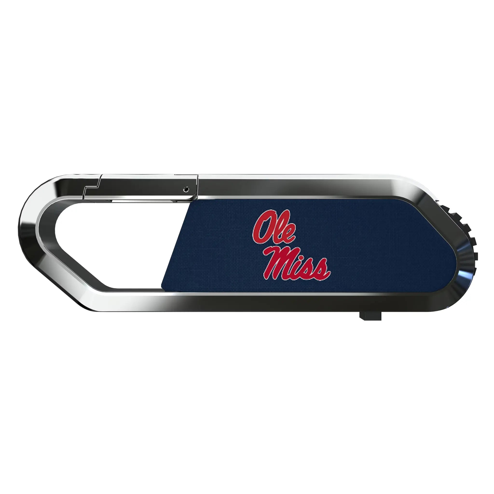 University of Mississippi Rebels Solid USB 32GB Clip Style Flash Drive