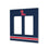 University of Mississippi Rebels Stripe Hidden-Screw Light Switch Plate