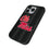 University of Mississippi Rebels Text Backdrop MagSafe Compatible Phone Case for Apple iPhone