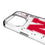University of Nebraska Huskers Block N Confetti Clear Phone Case for Apple iPhone
