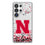 University of Nebraska Huskers Block N Confetti Clear Phone Case for Samsung Galaxy