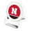 University of Nebraska Huskers Block N Endzone Solid Night Light Charger and Bluetooth Speaker