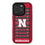 University of Nebraska Huskers Block N Field Bump Phone Case