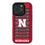 University of Nebraska Huskers Block N Field Bump Phone Case
