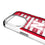 University of Nebraska Huskers Block N Field Clear Phone Case for Apple iPhone