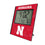University of Nebraska Huskers Block N Hatch Wall Clock
