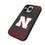 University of Nebraska Huskers Block N Linen MagSafe Compatible Phone Case for Apple iPhone