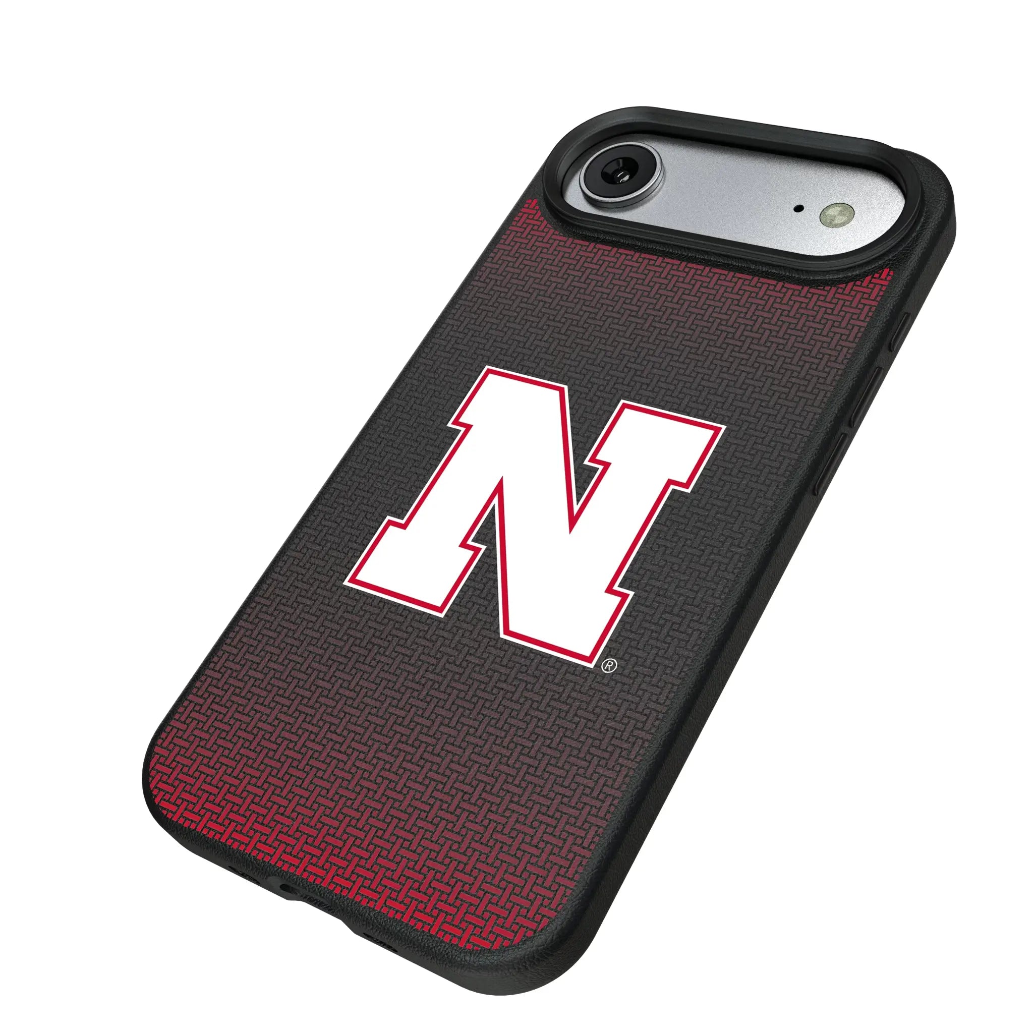 University of Nebraska Huskers Block N Linen MagSafe Compatible Phone Case for Apple iPhone