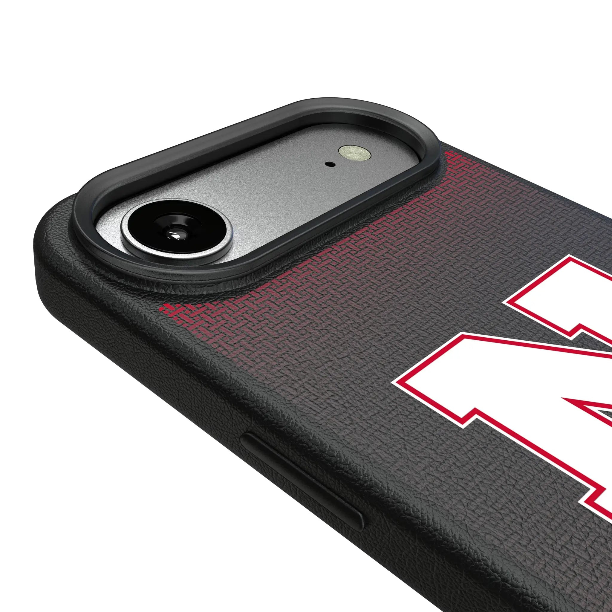 University of Nebraska Huskers Block N Linen MagSafe Compatible Phone Case for Apple iPhone