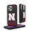 University of Nebraska Huskers Block N Linen Rugged Phone Case