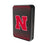 University of Nebraska Huskers Block N Linen Wireless Mag Power Bank