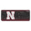 University of Nebraska Huskers Block N Linen Wireless USB Keyboard