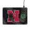 University of Nebraska Huskers Block N Monocolor Tilt 15-Watt Wireless Charger and Mouse Pad