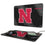 University of Nebraska Huskers Block N Monocolor Tilt 15-Watt Wireless Charger and Mouse Pad
