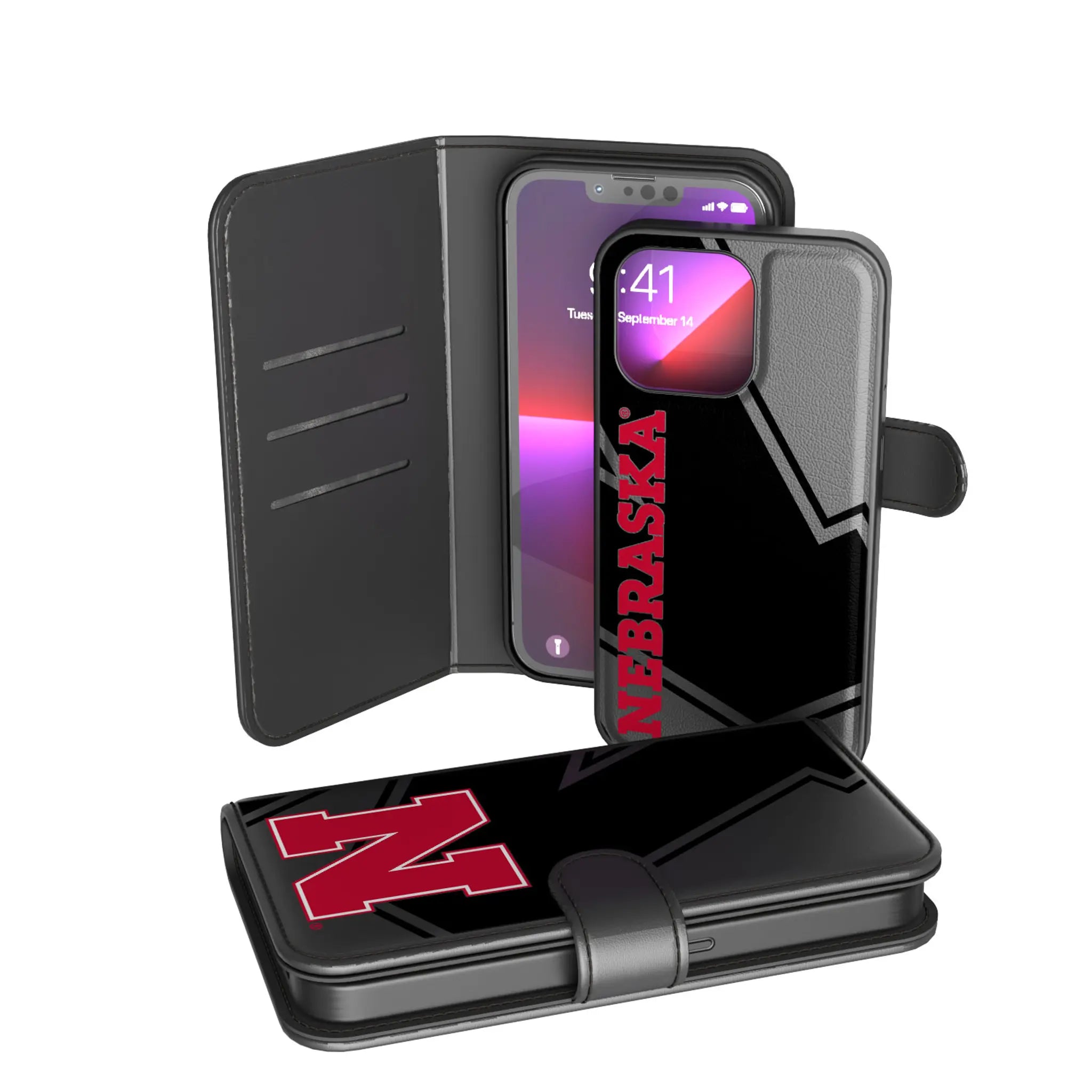 Nebraska Huskers N Tilt Wallet Case