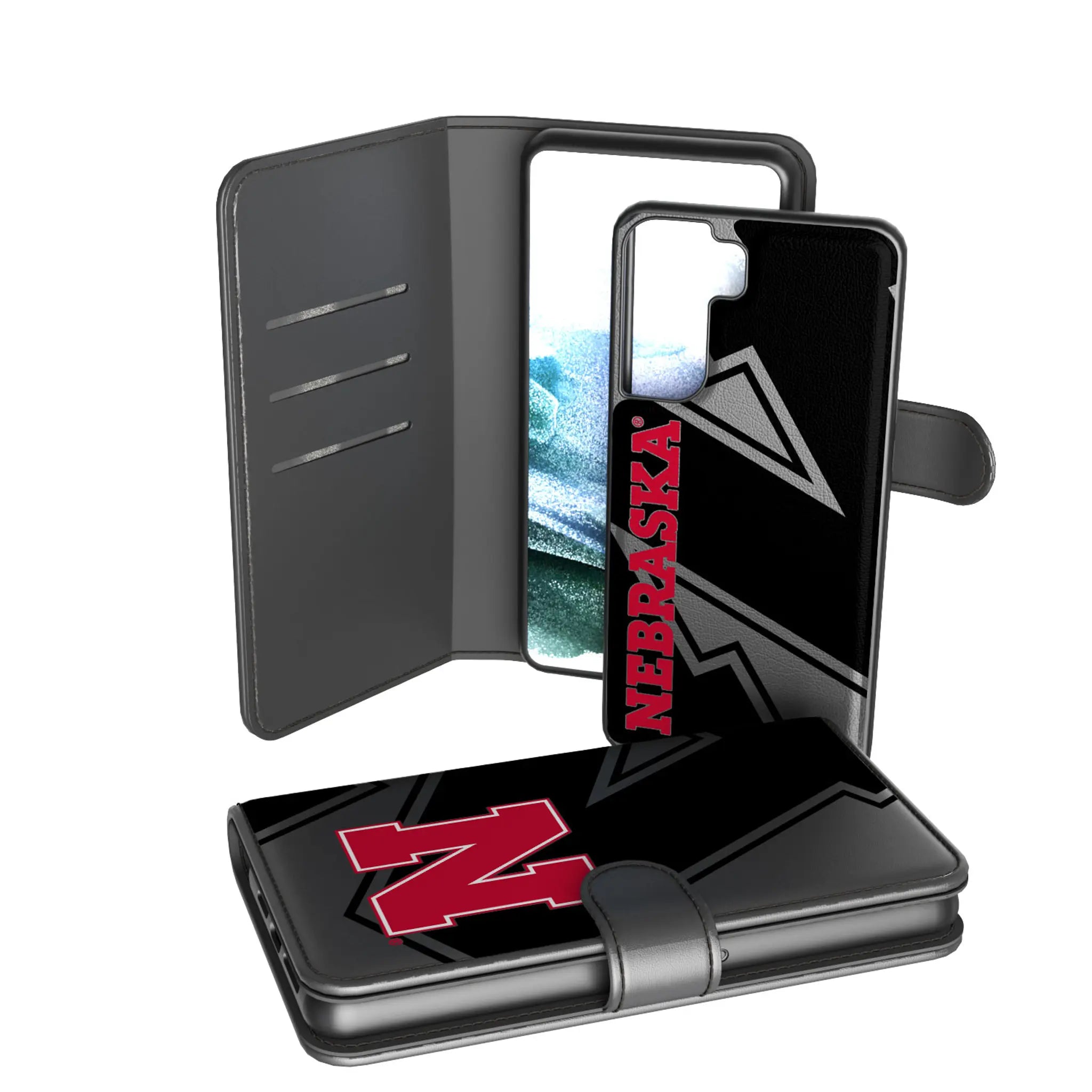 Nebraska Huskers N Tilt Wallet Case