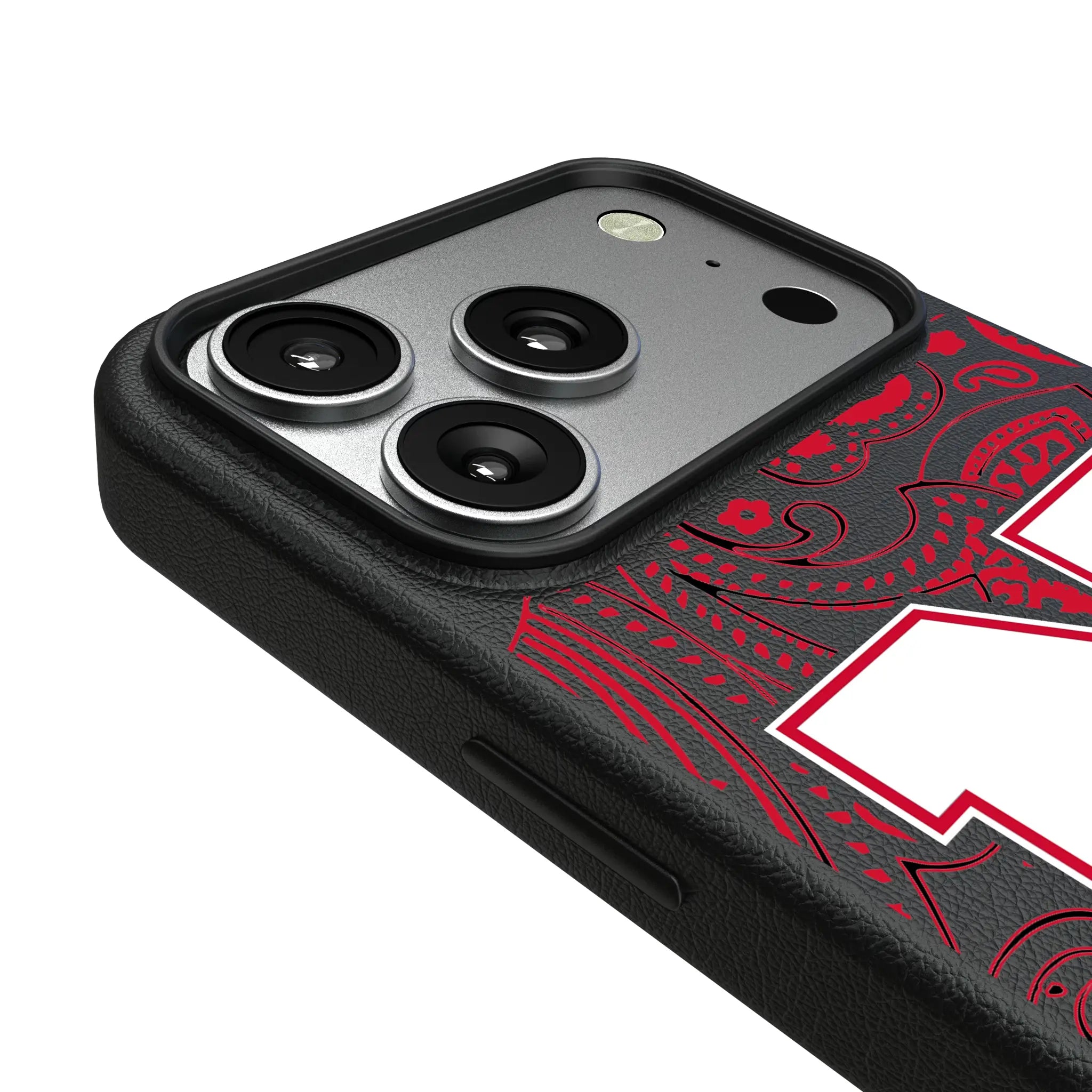University of Nebraska Huskers Block N Paisley MagSafe Compatible Phone Case for Apple iPhone