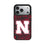 University of Nebraska Huskers Block N Paisley MagSafe Compatible Phone Case for Apple iPhone