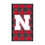 University of Nebraska Huskers Block N Plaid 5000mAh Flat Powerbank