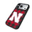 University of Nebraska Huskers Block N Plaid MagSafe Compatible Phone Case for Apple iPhone