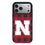 University of Nebraska Huskers Block N Plaid MagSafe Compatible Phone Case for Apple iPhone