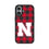 University of Nebraska Huskers Block N Plaid MagSafe Compatible Phone Case for Apple iPhone