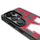 University of Nebraska Huskers Block N Plaid MagSafe Compatible Phone Case for Samsung Galaxy
