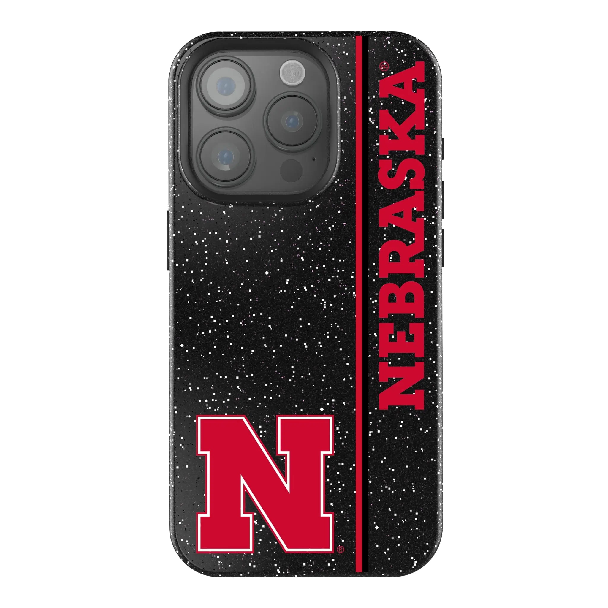 University of Nebraska Huskers Block N Sidebar Bling Phone Case