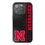 University of Nebraska Huskers Block N Sidebar Bling Phone Case