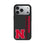University of Nebraska Huskers Block N Sidebar MagSafe Compatible Phone Case for Apple iPhone