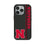 University of Nebraska Huskers Block N Sidebar MagSafe Compatible Phone Case for Apple iPhone - Sports Gifts, Sports Memorabilia, Sports Collectibles, Fan Shop