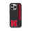 University of Nebraska Huskers Block N Sidebar MagSafe Compatible Phone Case for Apple iPhone